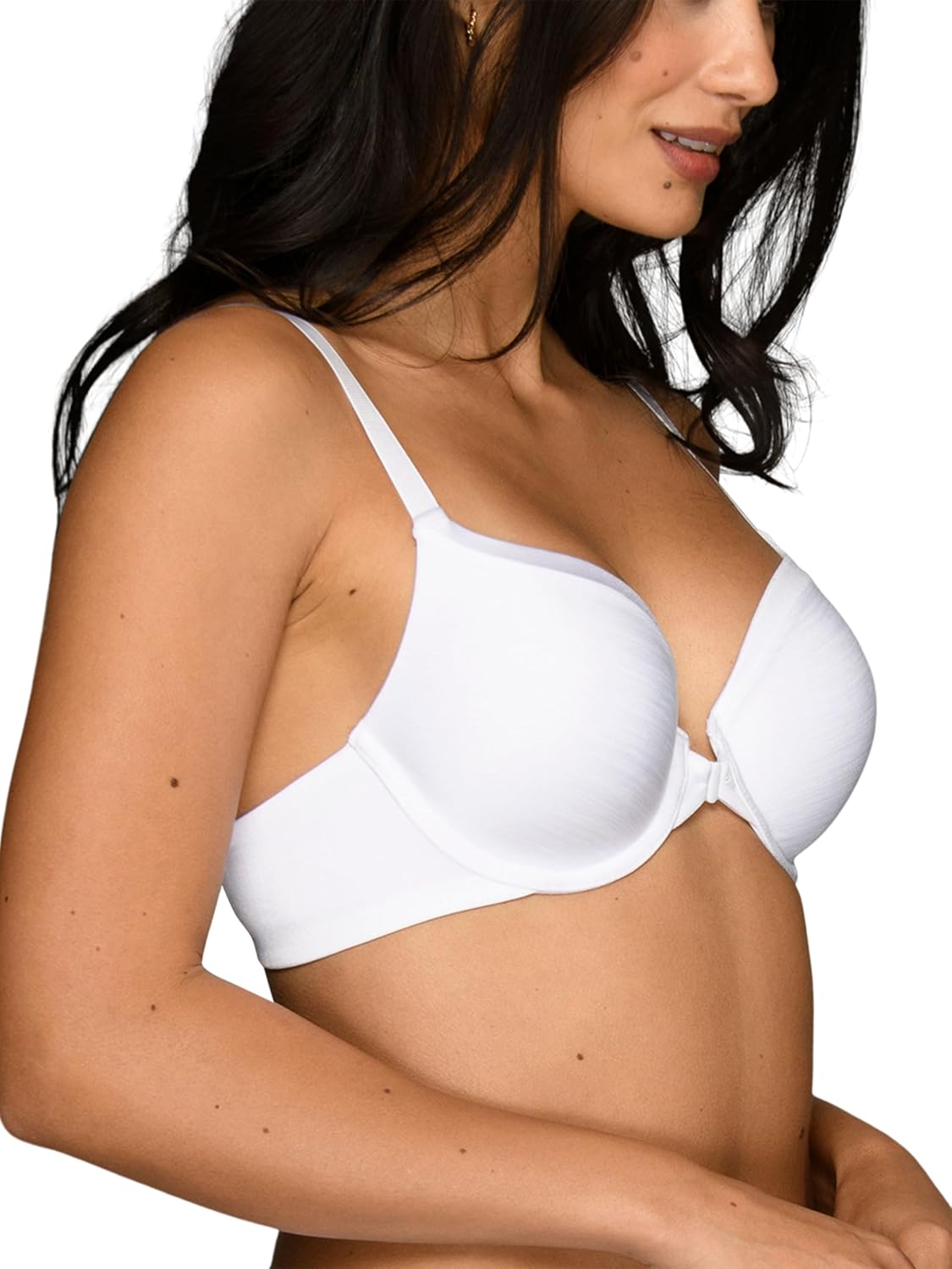 Vanity Fair Women's Illumination Front Closure Bra with 3-Way Straps