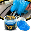 Car Cleaning Gel Removes Dust Debris Pet Hair - Reusable Blue Gel