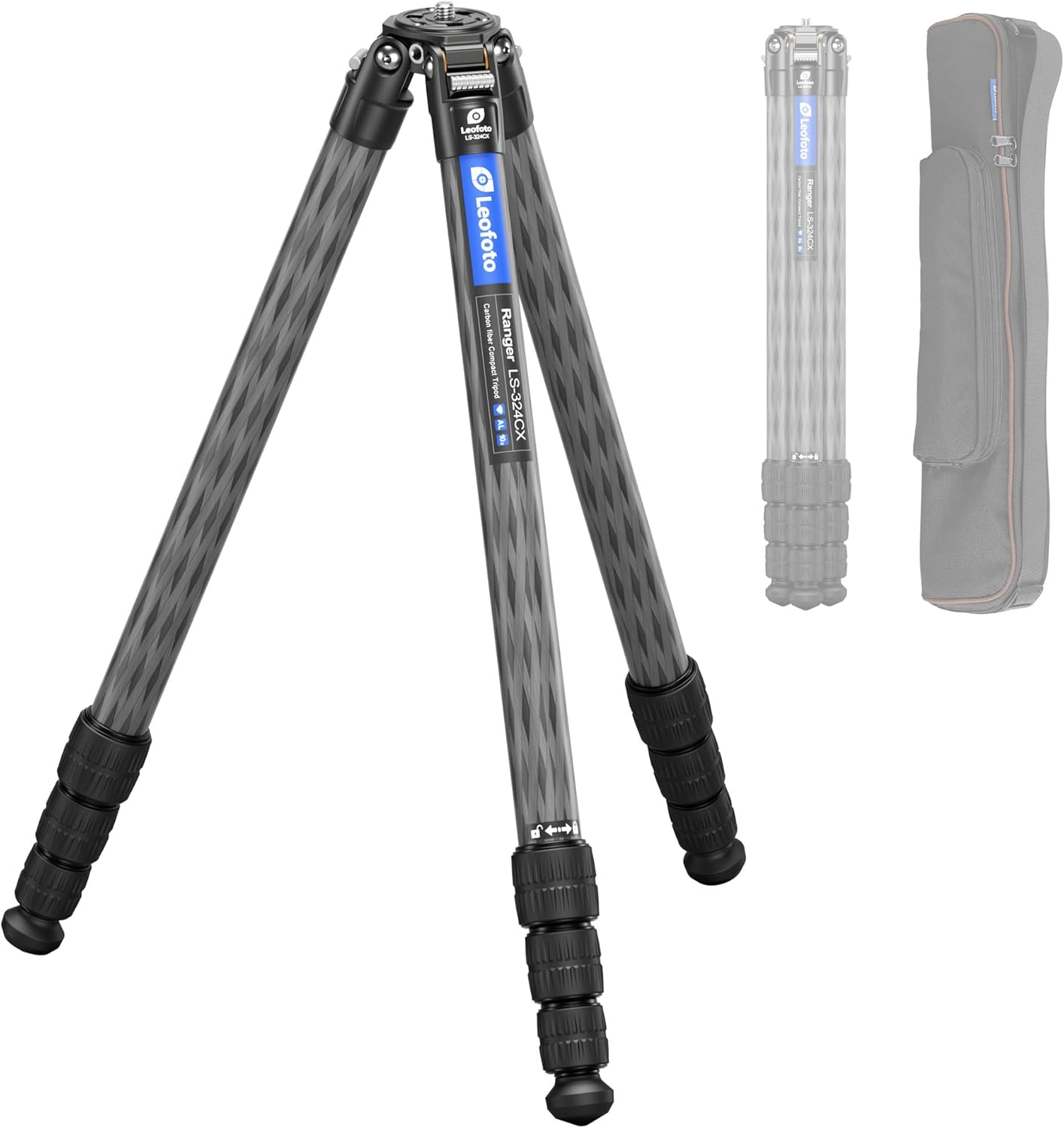 Carbon Fiber Lightweight Travel Tripod for Professional Use