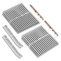 BLIKA 80 Pack T316 Swage Lag Screws for 1/8ft Deck Cable Railing - DIY
