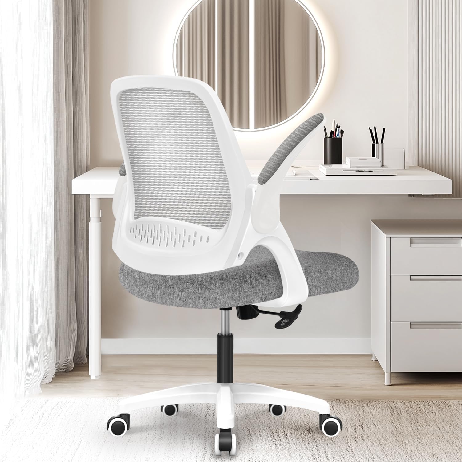 NEO CHAIR Ergonomic Gaming Chair - Lumbar Support, Adjustable Height, Grey