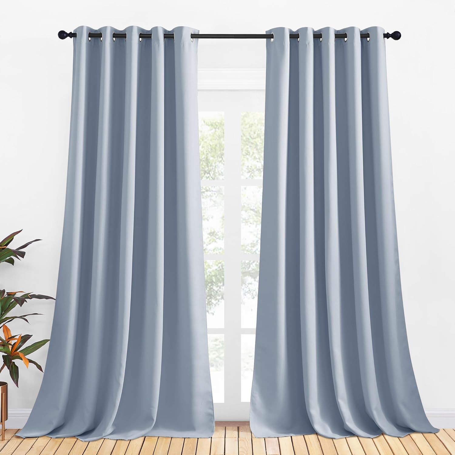NICETOWN Blackout Drapery Panels for Elegant Bedroom Decor