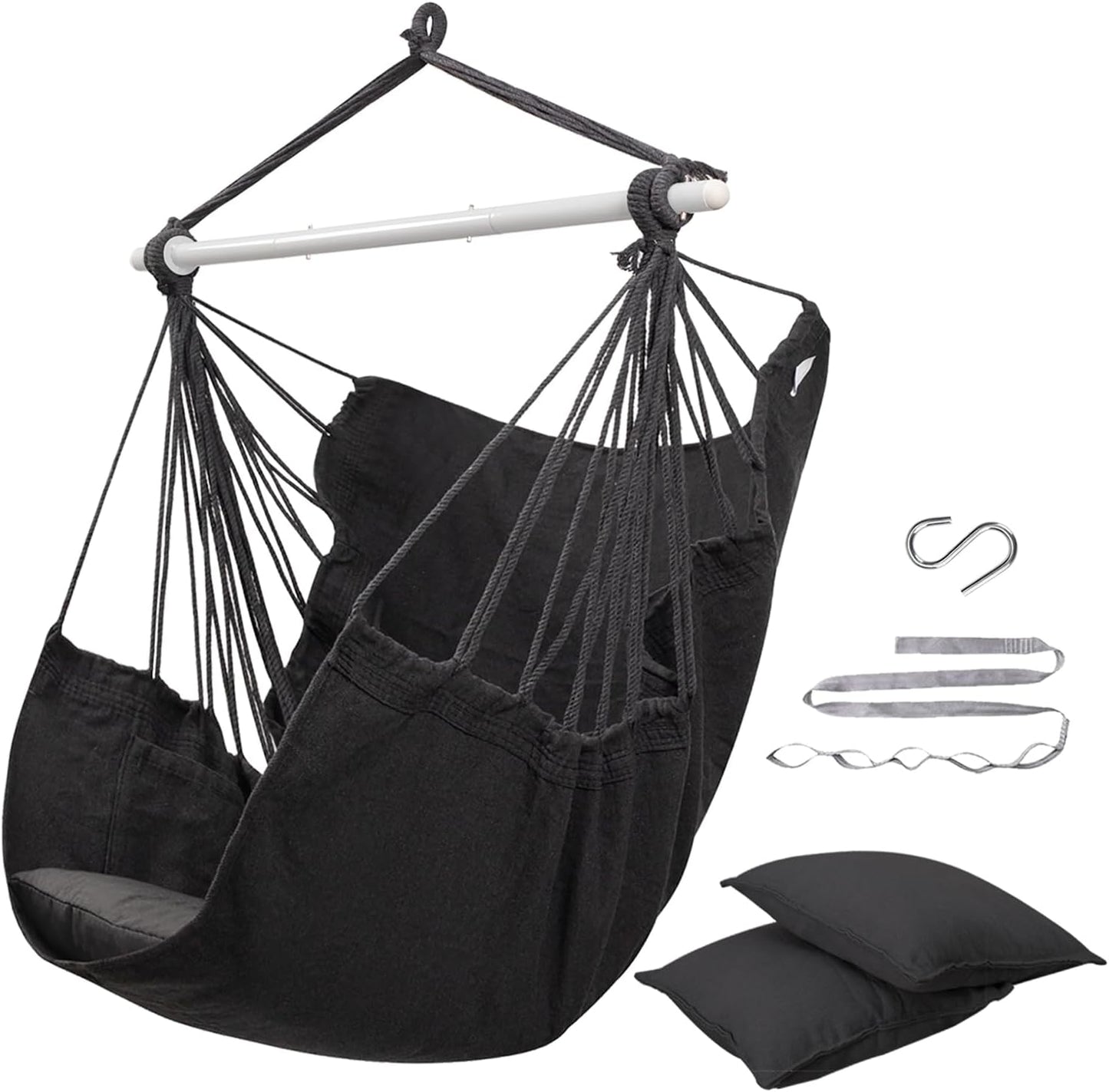 ADVOKAIR Hammock Chair Swing for Indoor and Outdoor Relaxation