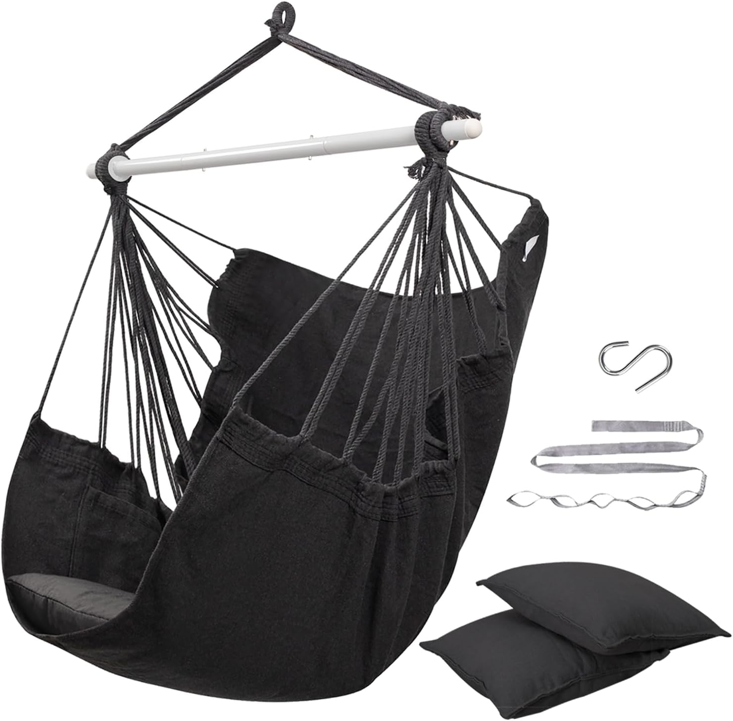 ADVOKAIR Hammock Chair Swing for Indoor and Outdoor Relaxation