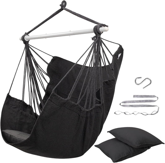 ADVOKAIR Hammock Chair Swing for Indoor and Outdoor Relaxation