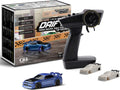 Turbo Racing 1:76 Scale Drift RC Car with Gyro - Mini Proportional RTR