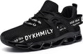 DYKHMATE Steel Toe Wide Shoes for Men - Lightweight Safety Sneakers