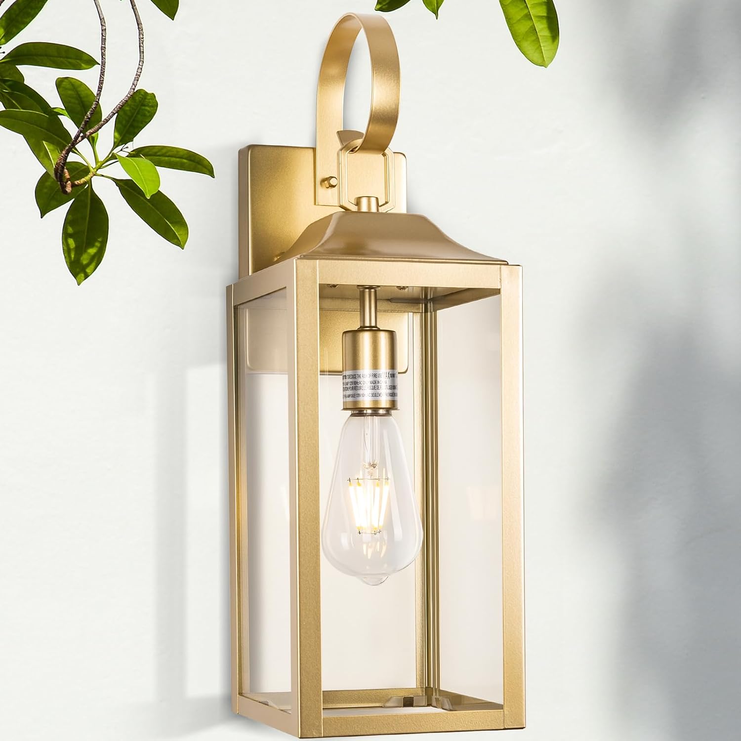 Large Outdoor Wall Lantern for Modern Porch Lighting Needs
