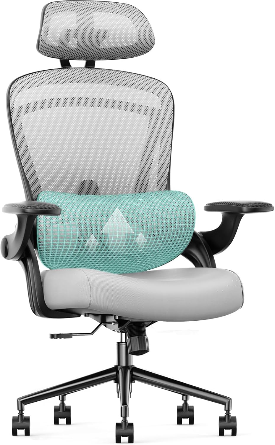 ComfortMax Mesh Office Chair - Lumbar Support