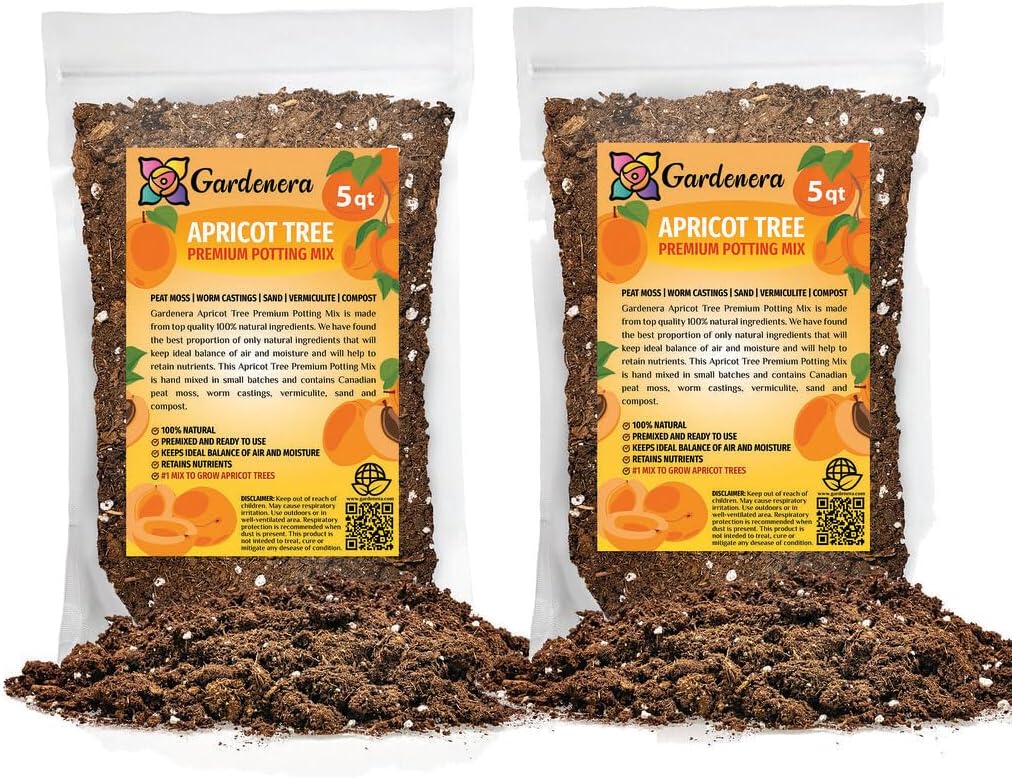 Premium Apricot Potting Soil Mix for Healthy Apricot Trees