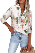Blouses for Women Aesthetic Button Down Shirts Long Sleeve - Versatile