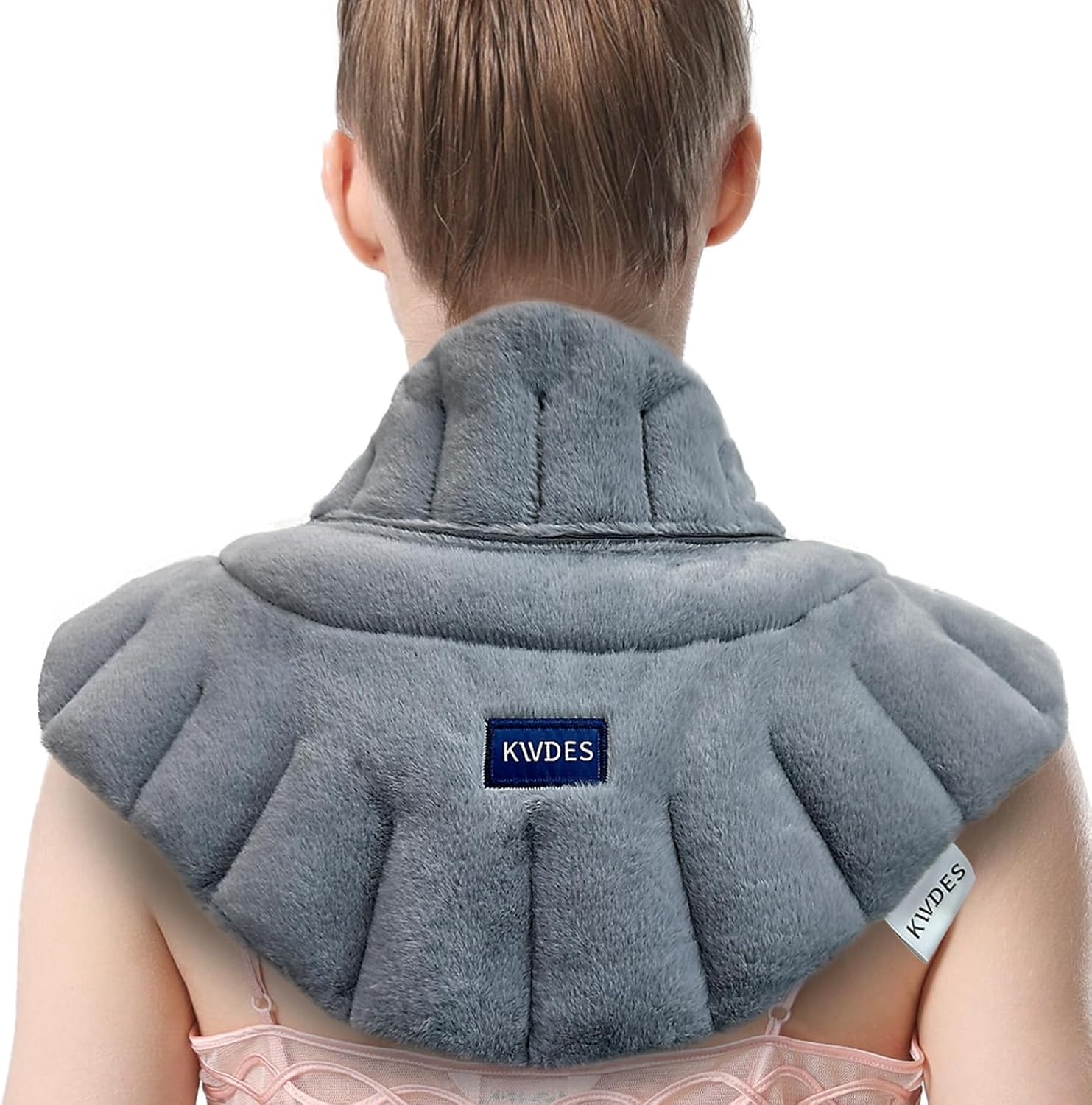 Cordless Lavender Gray Heating Pad - Pain Relief!