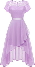 Wedtrend Women's Formal Dresses Flutter Sleeve Homecoming Dress