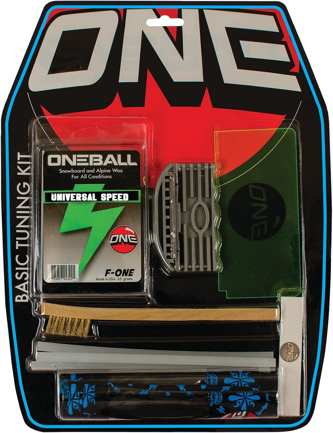 ONEBALL Wax & Tune Kit - Complete Ski/Snowboard Tuning Set