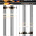 sanlida 100% Pure Carbon Arrows Pack of 24 - Buy 12 Get 12 FREE