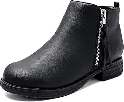 Ataiwee Women's Ankle Boots - Stylish Chunky Heel Booties
