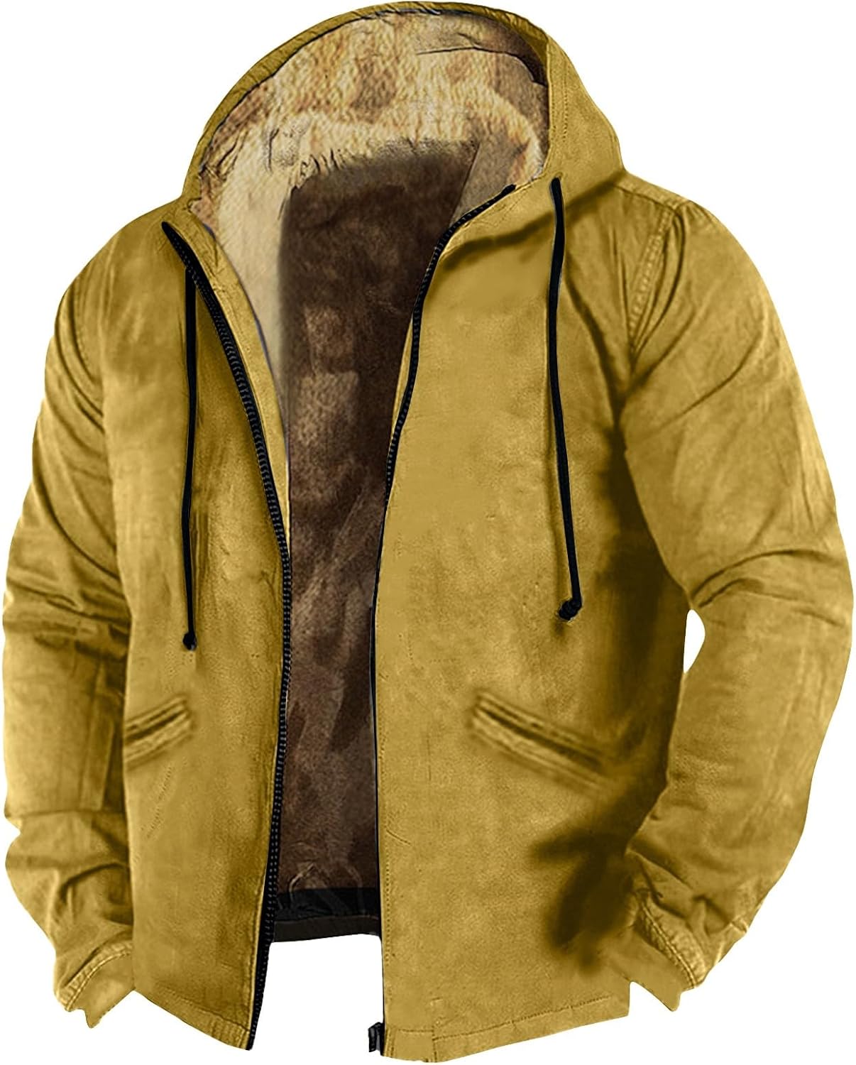 Warmth & Style: Men's Heavyweight Down Jacket