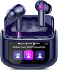 Wireless Earbuds Bluetooth 5.4 Headphones - Long Battery & ANC