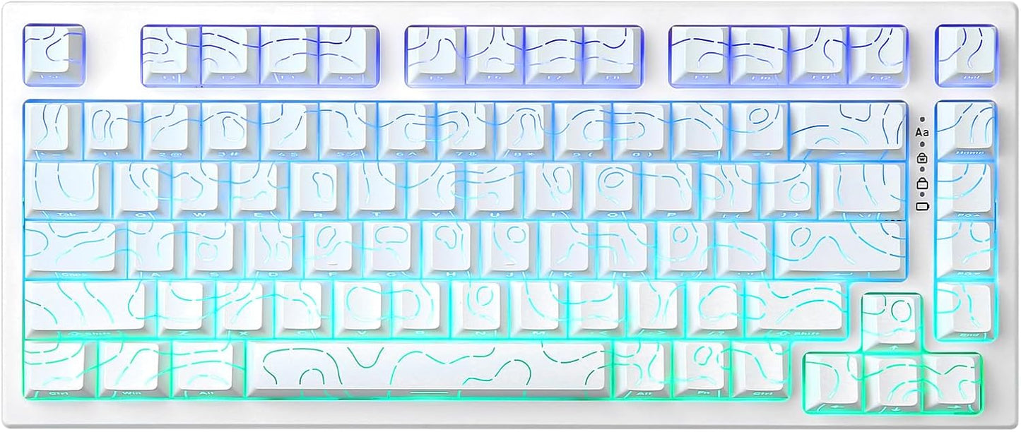 YUNZII RT80 Rapid Trigger Gaming Keyboard with RGB Backlit