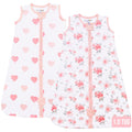 Baby Sleep Sack 1.0 TOG Organic Cotton 2-Pack - 12-18 Month