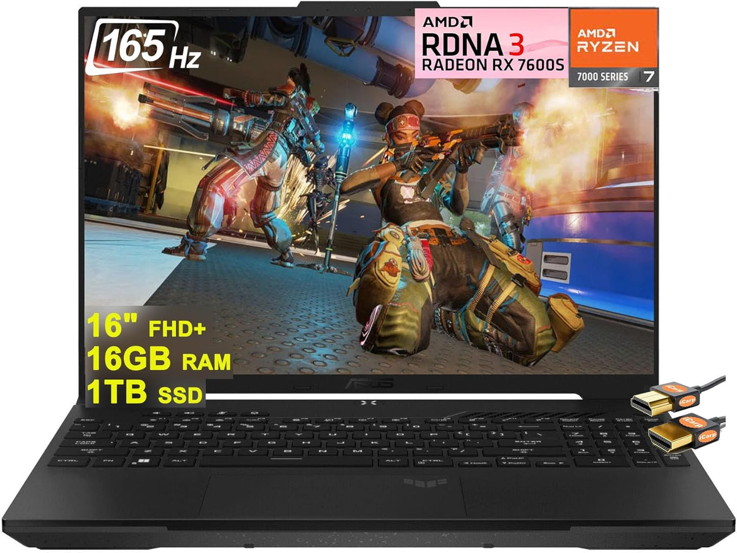 Asus TUF Gaming A16 Laptop with Ryzen 7 and 165Hz Display