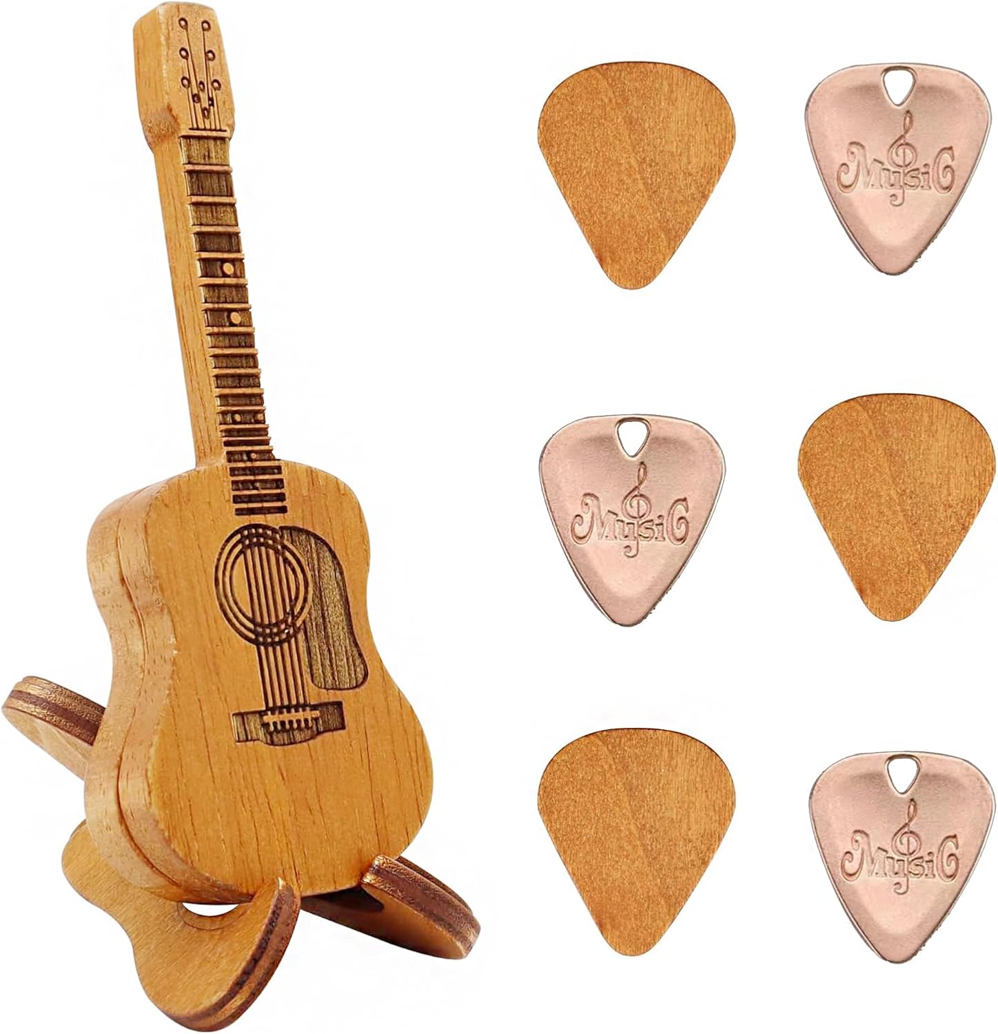 Sherum Strum Box: Guitar Pick Holder & Stand