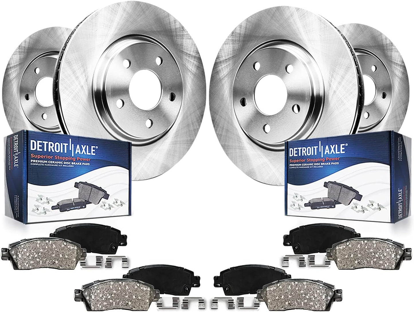 Detroit Axle Brake Kit for Nissan Rogue and Rogue Sport Models