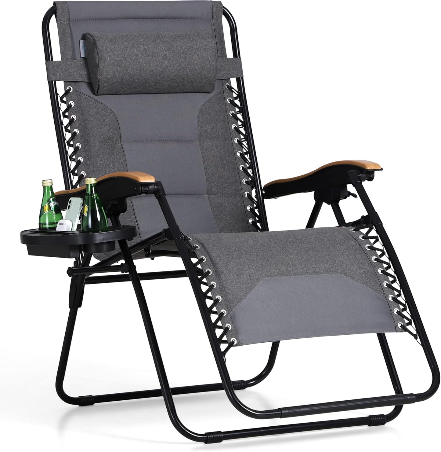 PHI VILLA XXL Oversized Padded Zero Gravity Chair for Comfort