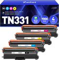 Zstint TN331 Toner Cartridge Set 4-Pack for Brother Printers