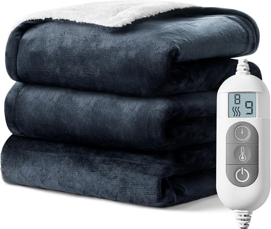 Heated Blanket with 8 Heating Levels for Cozy Comfort