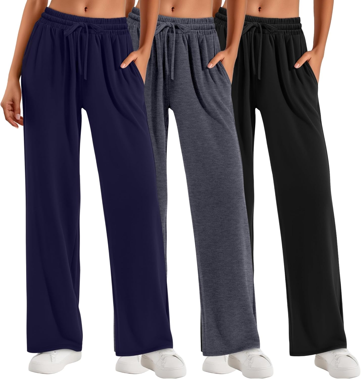 Neer Women's Baggy Sweatpants with Pockets for Cozy Comfort