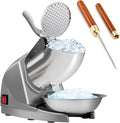 Ice Crusher Ice Shaver 3 Blades 286lbs/hr - Fast Shaved Ice