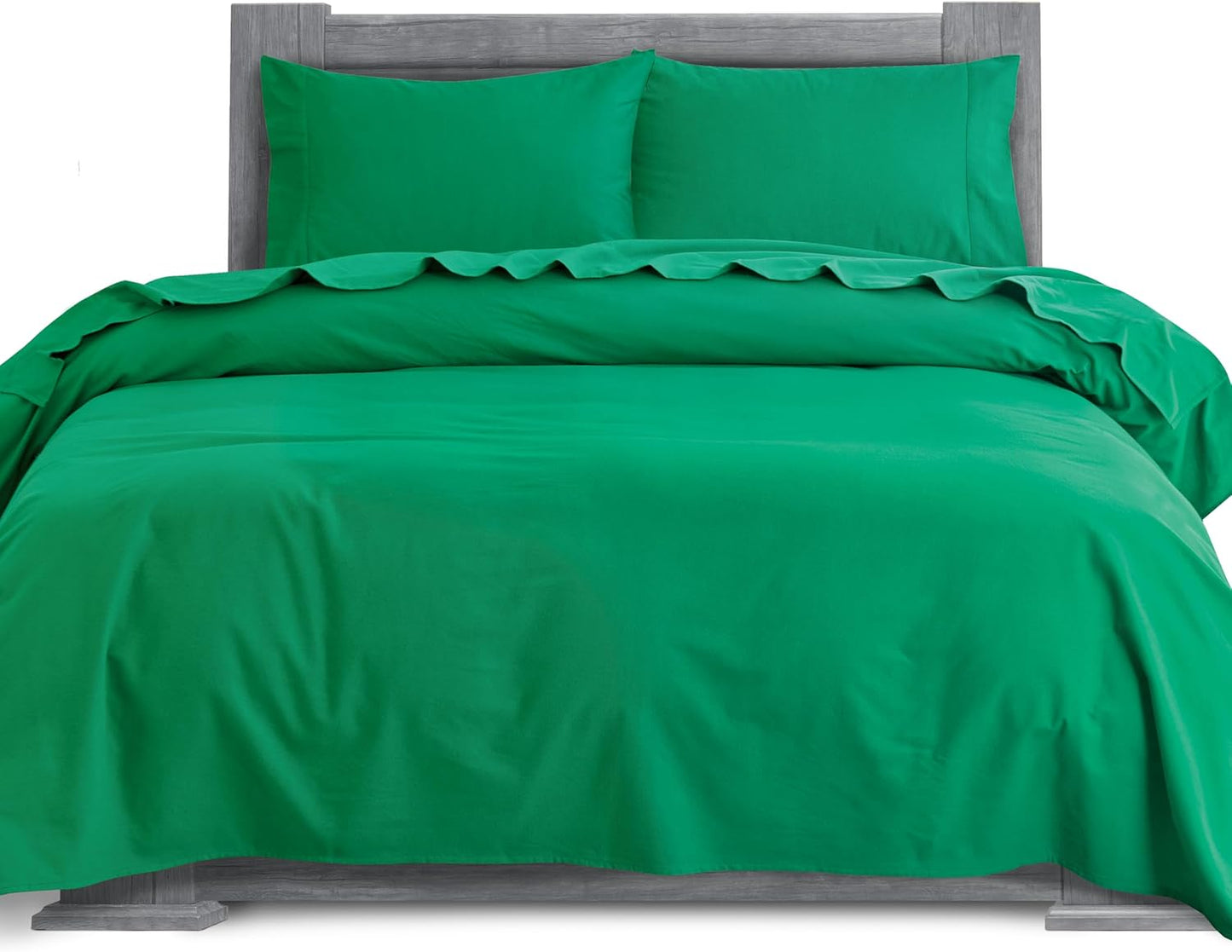 Elegant Comfort 100% Turkish Cotton Flannel Sheet Set King Size