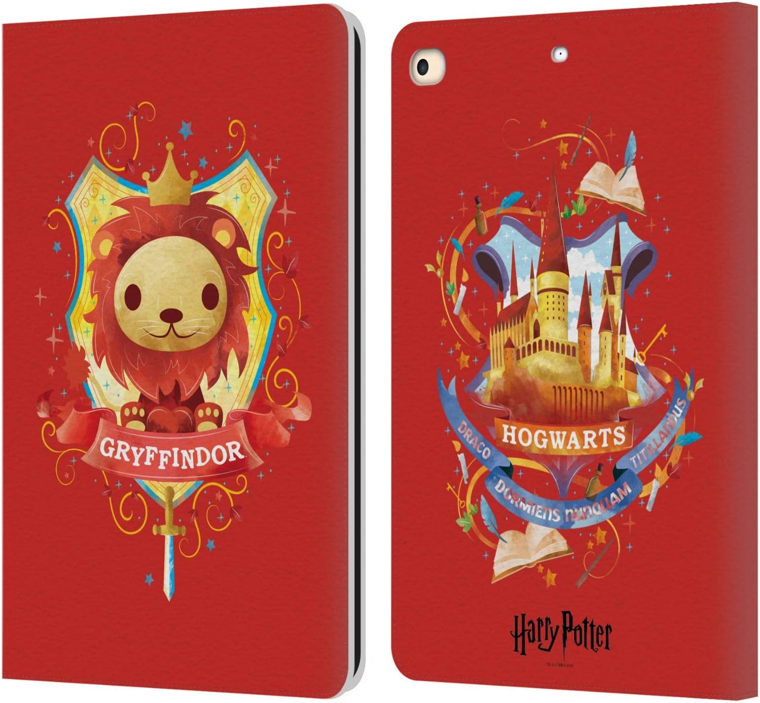 Harry Potter Gryffindor Leather Wallet Case for iPad 9.7