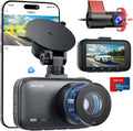 Dash Cam Front and Rear 4K Dual Dash Cam - Clear 4K Front, Rotating