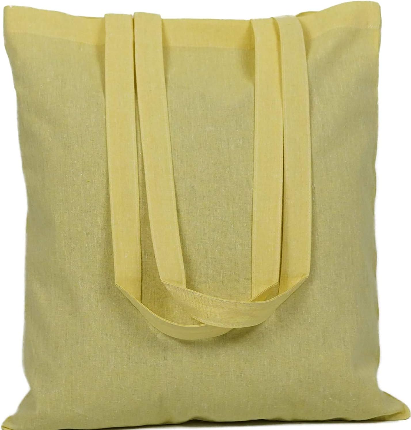 ATMOS GREEN Reusable Grocery Bags 15 X 16 inch Lemon Yellow