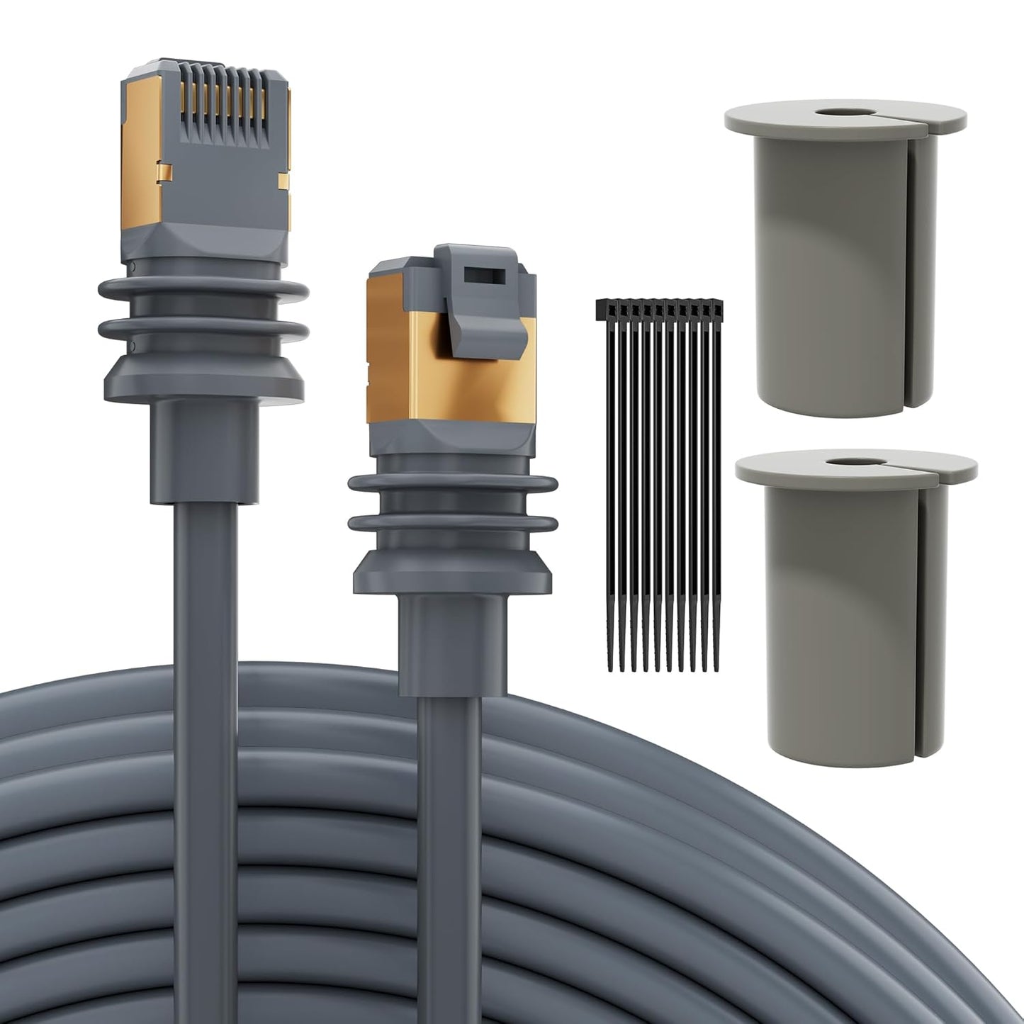 150FT Waterproof High-Speed Ethernet Cable for Starlink Gen 3 by EAZUSE