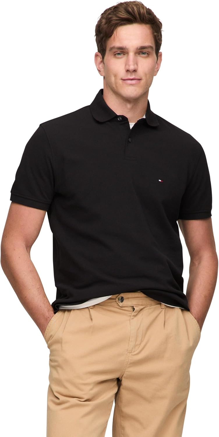 Tommy Hilfiger Men's Short Sleeve Polo Shirts in Classic Fit