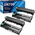 DR730 Drum Unit Compatible Replacement for Brother Printers - 2 Pack