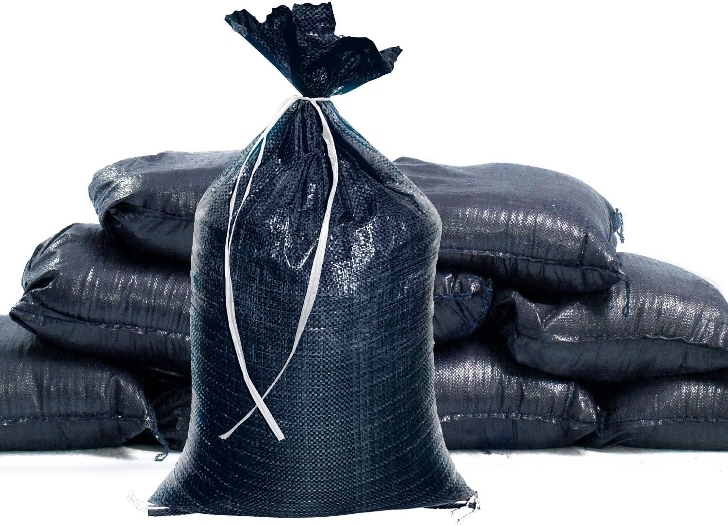 Sandbaggy Black Sandbags - Ultra-Tough 14x26 Inch Bags