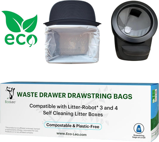 EcoLeo  Compostable Waste Bags for Litter-Robot