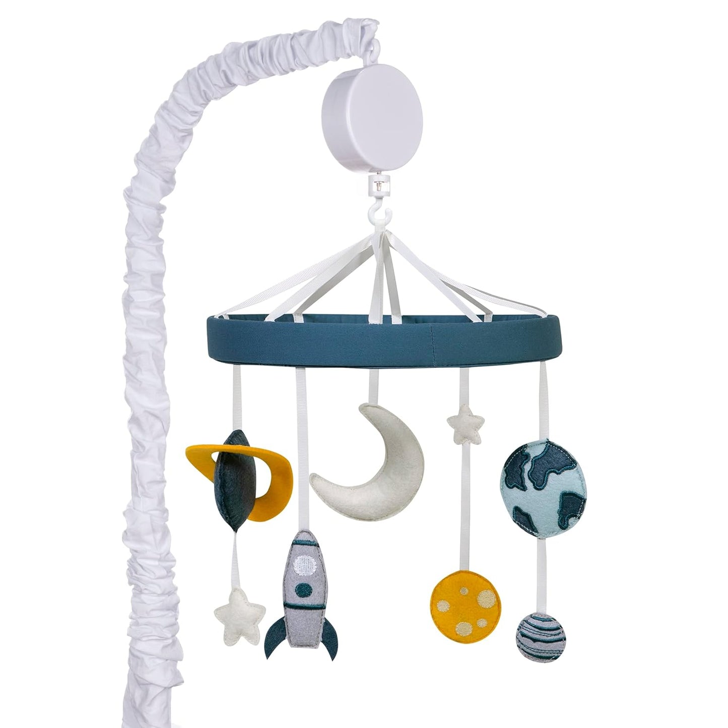Space Crib Mobile - Whimsical Musical Mobile for Cribs
