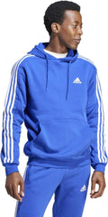 adidas mens Essentials Fleece 3-stripes Hoodie - Warm Everyday