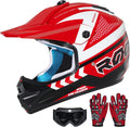 Youth Dirt Bike Helmet DOT Certified Full Face - Lightweight