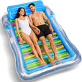 Inflatable Tanning Pool Lounger Float Adults - Oversize XL Relaxer