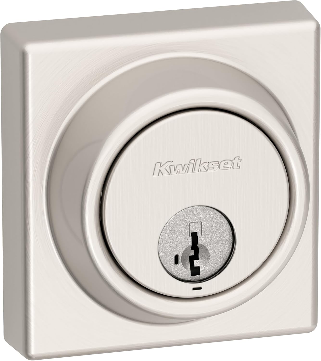Kwikset 817 Deadbolt Lock with SmartKey Security and Microban