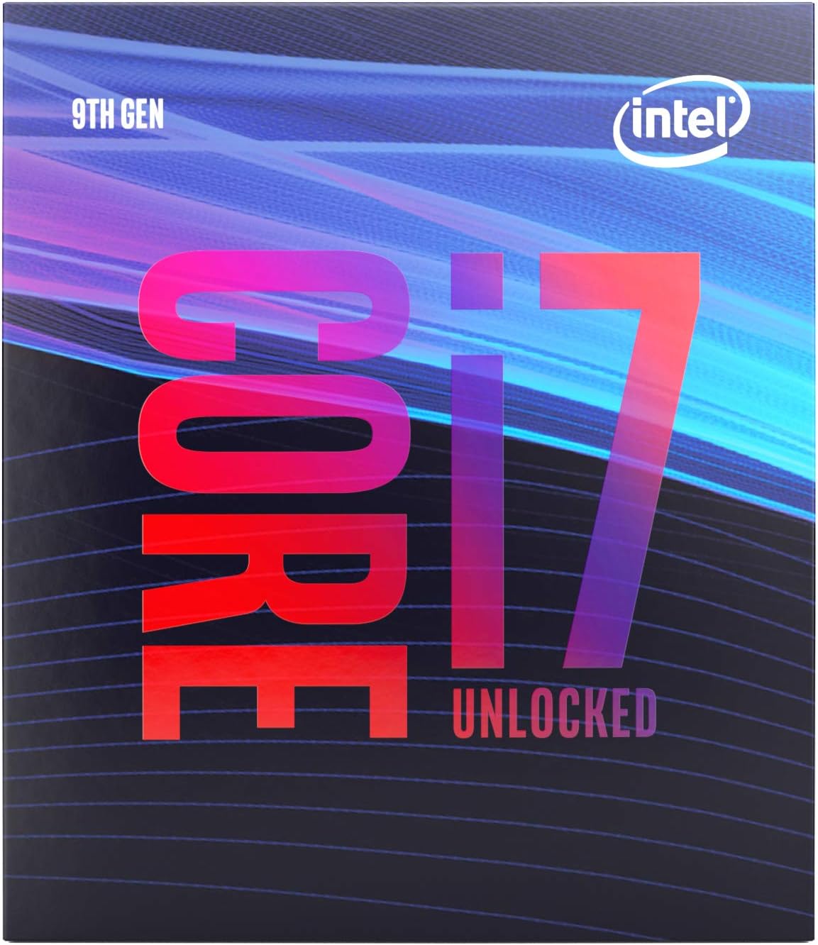 Intel Core i7-9700K Processor with 8 Cores and 4.9 GHz Turbo
