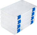 Medium Plastic Fishing Tackle Box Storage Organizer 3600 - 4 Pack