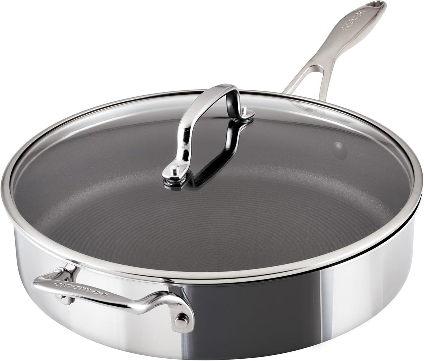Circulon C1 Series Nonstick Induction Saute Pan with Lid