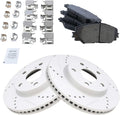 Front Performance Brake Pad & Rotor Kit - Direct Fit Brake Upgrade